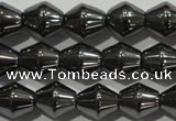 CHE211 15.5 inches 6*6mm bicone hematite beads wholesale