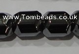 CHE230 15.5 inches 10*12mm hematite beads wholesale