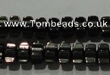 CHE234 15.5 inches 4*7mm star hematite beads wholesale