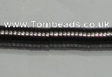 CHE238 15.5 inches 1*4.5mm dish hematite beads wholesale