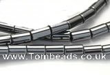 CHE59 15.5 inches 2*4mm column shape hematite beads Wholesale