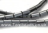 CHE61 15.5 inches 3*9mm column shape hematite beads Wholesale