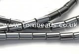 CHE63 15.5 inches 6*16mm column shape hematite beads Wholesale