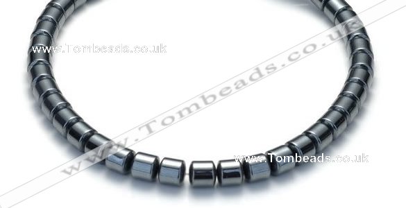 CHE65 15.5 inches 2mm column shape hematite beads Wholesale