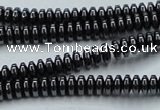 CHE961 15.5 inches 1.5*3mm rondelle hematite beads wholesale