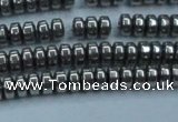 CHE967 15.5 inches 2*4mm rondelle plated hematite beads wholesale