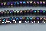 CHE969 15.5 inches 2*4mm rondelle plated hematite beads wholesale