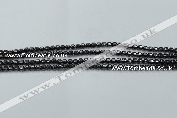 CHE971 15.5 inches 4*4mm hematite beads wholesale