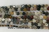 CHG103 15.5 inches 6mm flat heart ocean jasper gemstone beads wholesale