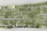 CHG116 15.5 inches 6mm flat heart New jade gemstone beads wholesale