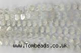 CHG122 15.5 inches 8mm flat heart opal beads wholesale