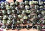 CHG159 15 inches 12mm heart dragon blood jasper beads wholesale