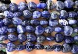 CHG168 15 inches 12mm heart sodalite gemstone beads wholesale