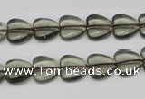 CHG18 15.5 inches 10*10mm heart synthetic smoky quartz beads wholesale