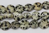 CHG19 15.5 inches 10*10mm heart dalmatian jasper beads wholesale