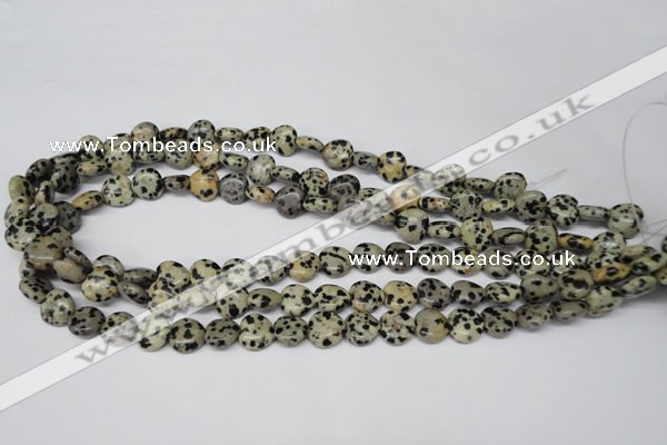 CHG19 15.5 inches 10*10mm heart dalmatian jasper beads wholesale