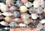 CHG203 15 inches 20mm heart purple strawberry quartz beads wholesale