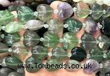 CHG205 15 inches 20mm heart fluorite gemstone beads wholesale