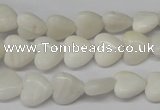 CHG22 15.5 inches 10*10mm heart shell beads wholesale