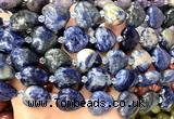 CHG220 15 inches 20mm heart sodalite gemstone beads wholesale