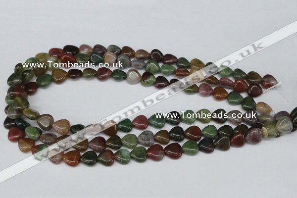CHG24 15.5 inches 10*10mm heart Indian aventurine beads wholesale