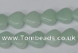 CHG30 15.5 inches 12*12mm heart amazonite gemstone beads wholesale