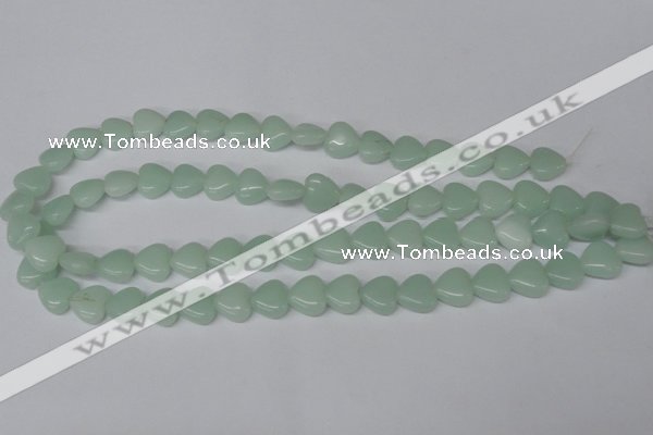 CHG30 15.5 inches 12*12mm heart amazonite gemstone beads wholesale