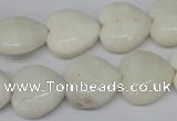 CHG62 15.5 inches 16*16mm heart shell beads wholesale