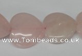 CHG80 15.5 inches 20*20mm heart rose quartz beads wholesale