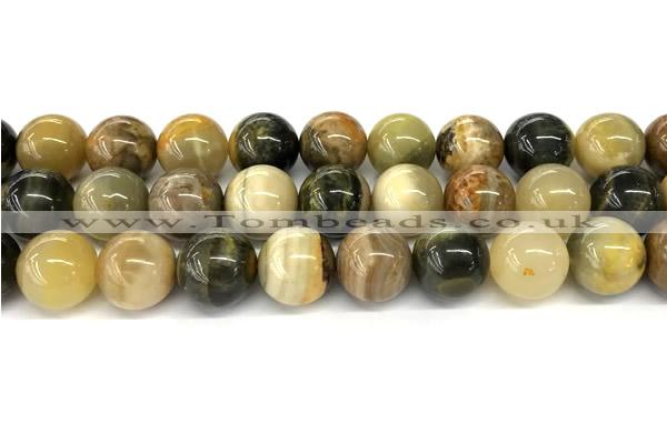 CHJ105 15 inches 14mm round honeybee jasper beads