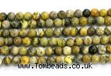 CHJ121 15.5 inches 8mm round honeybee jasper gemstone beads