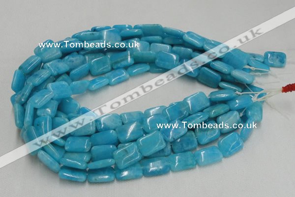 CHM03 16 inches 13*18mm rectangle blue hemimorphite beads wholesale