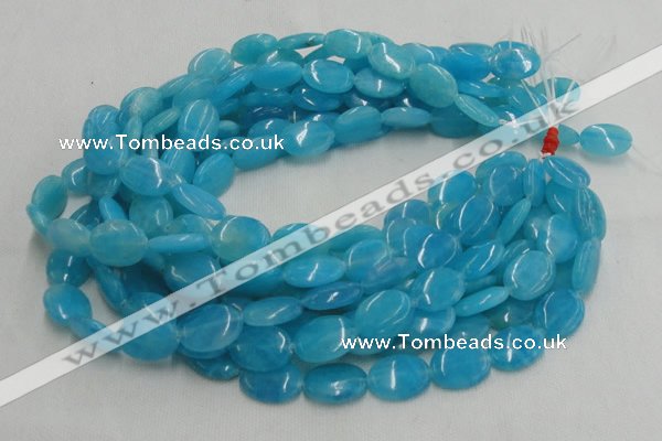 CHM04 16 inches 15*20mm oval blue hemimorphite beads wholesale