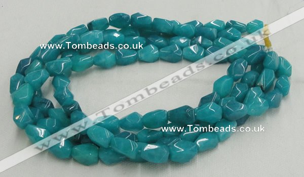 CHM05 16 inches 10*16mm freeform blue hemimorphite beads wholesale