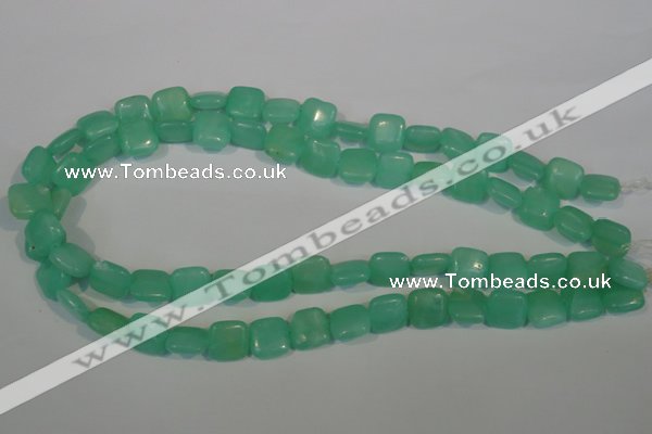 CHM16 15.5 inches 12*12mm square green hemimorphite beads wholesale