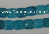 CHM25 15.5 inches 10*10mm square blue hemimorphite beads wholesale