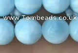 CHM303 15.5 inches 10mm round blue hemimorphite gemstone beads