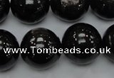 CHS05 15.5 inches 20mm round natural hypersthene gemstone beads