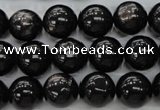 CHS53 15.5 inches 12mm round natural hypersthene beads