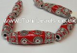 CIB05 17*60mm rice fashion Indonesia jewelry beads wholesale