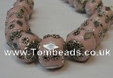 CIB100 17mm round fashion Indonesia jewelry beads wholesale