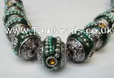 CIB113 18mm round fashion Indonesia jewelry beads wholesale