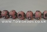 CIB120 19mm round fashion Indonesia jewelry beads wholesale