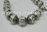 CIB130 18mm round fashion Indonesia jewelry beads wholesale