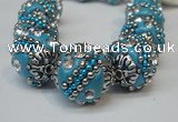 CIB182 18mm round fashion Indonesia jewelry beads wholesale