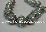 CIB195 19mm round fashion Indonesia jewelry beads wholesale