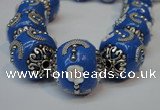 CIB212 17mm round fashion Indonesia jewelry beads wholesale