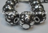 CIB244 18mm round fashion Indonesia jewelry beads wholesale