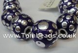 CIB252 22mm round fashion Indonesia jewelry beads wholesale