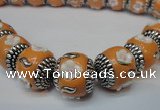 CIB260 17*18mm drum fashion Indonesia jewelry beads wholesale